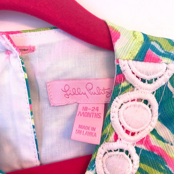 NWOT Lilly Pulitzer toddle dress. (Size 18- 24 months) - Picture 5 of 9
